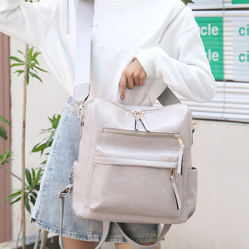 Women Fashion Backpack Purse Multipurpose Design Convertible Satchel Handbags