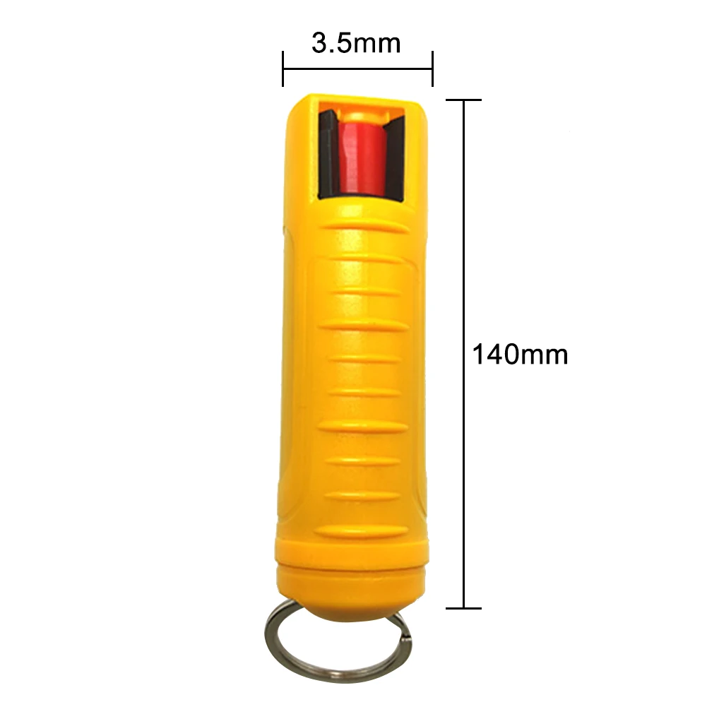 Pepper Spray 20ml Reusable Pepper Spray Empty Bottle Outdoor Emergency Case Mini Portable EDC Safety Protection Self Defense