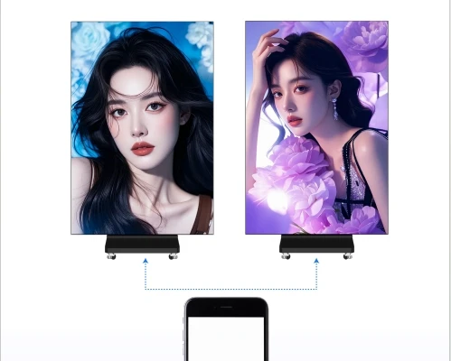 Foldable P1.25 Indoor LED Video Wall Board with HDR10+ 600cd Brightness 256x768 Resolution Waterproof IP65