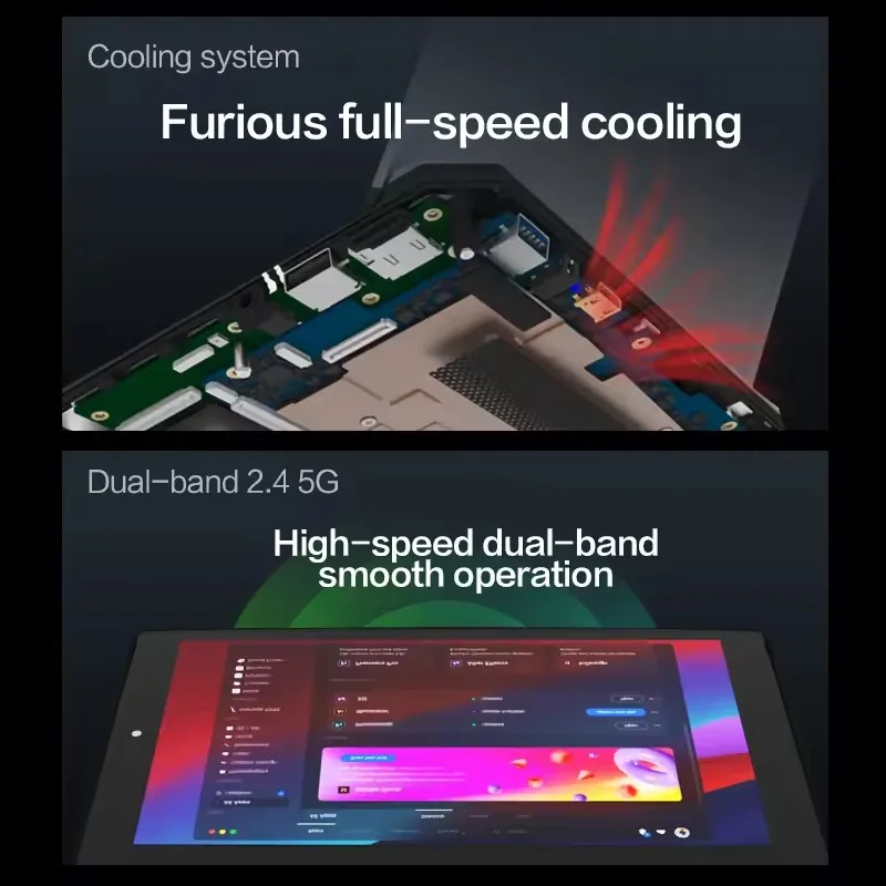 Topton Fanless Mini Pocket Laptop 7 Inch Touch Screen Intel N4000 12GB DDR4 Office Ultrabook Notebook 2.0MP Windows 11 Computer