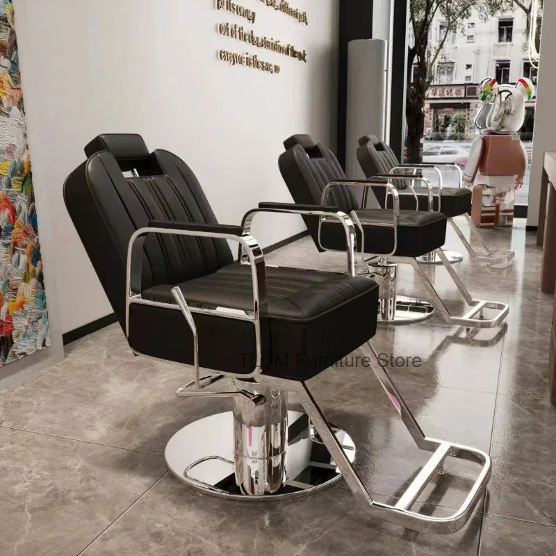 Luxury Pedicure Manicure Barber Chairs Reclining Facial Barber Chairs Nordic Waiting Sillas De Oficina Commercial Furniture