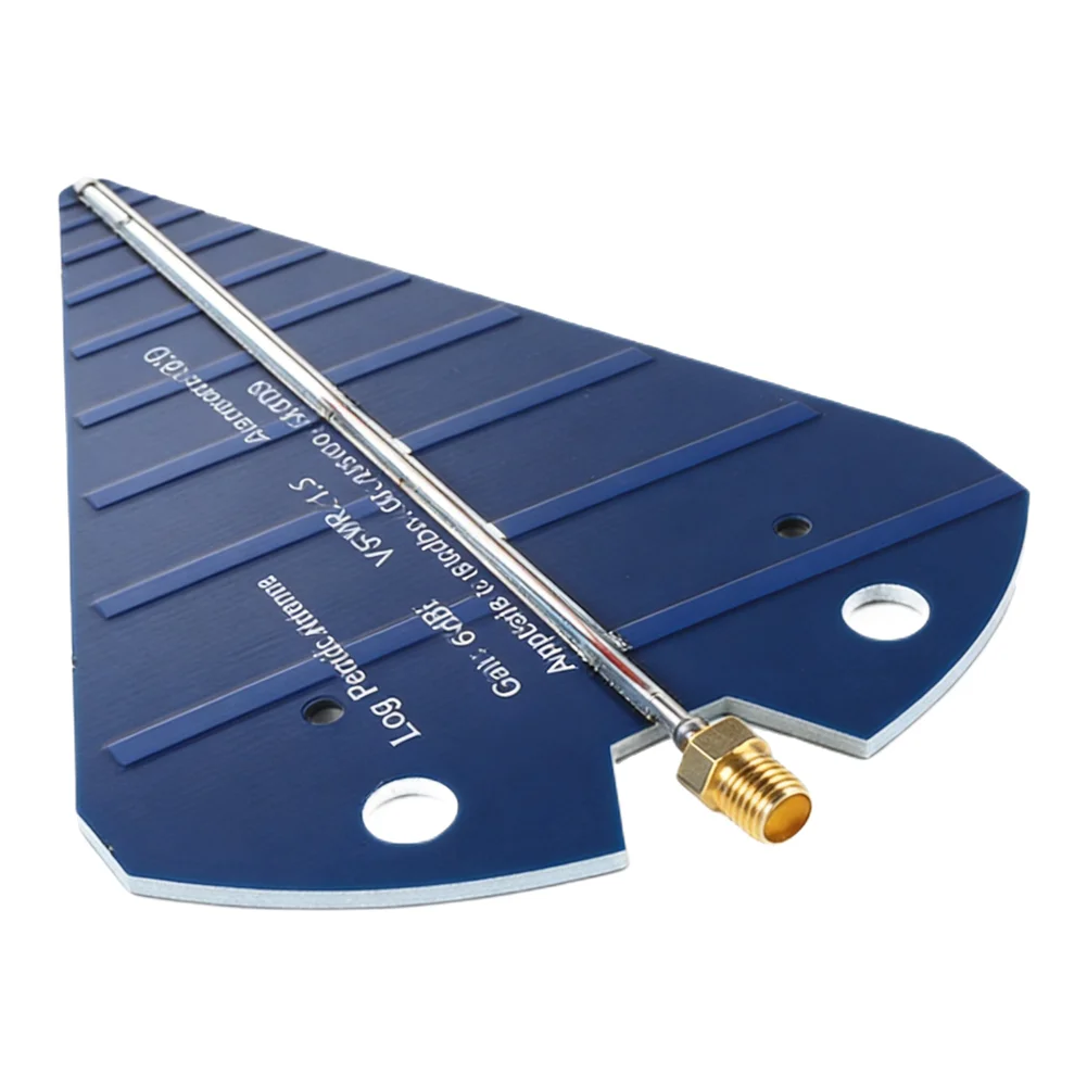 130 X 90 X 1.6mm Log Periodic Antenna Frequency Measurement High-Gain Antenna 6-9dBi Gain PCB Material SWR Less Than 1.5