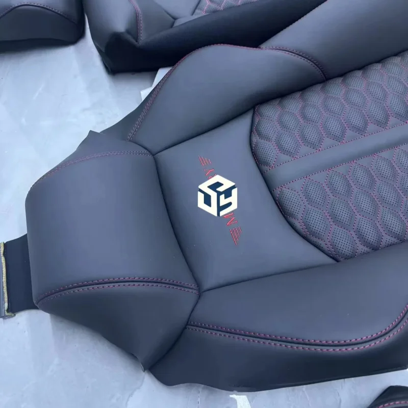 

Чехлы на сиденья для Audi S7, A4, A6, A3, Q5, Q7, TT, A7, Q3, A5, Q4, изготовленные на заказ, 5 мест, люкс, высококачественная кожа Nappa, идеальная посадка