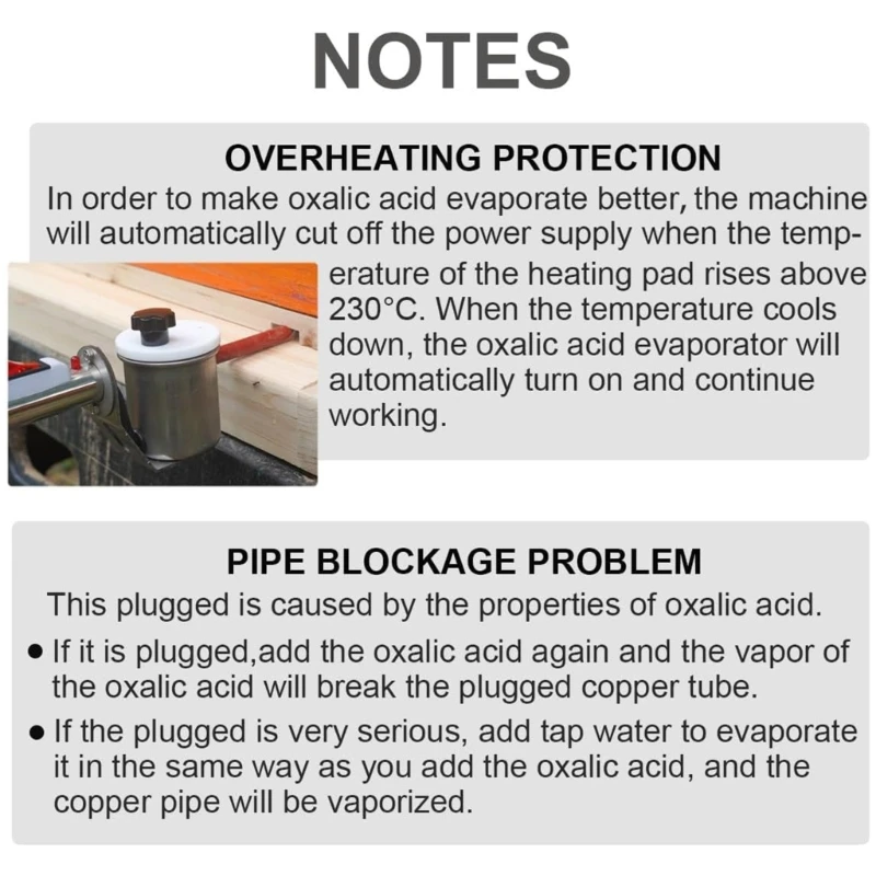 12V Professional Beekeepers Tool Propane Sprayer Control White Oxalic Acid Vaporizer for Effective Control