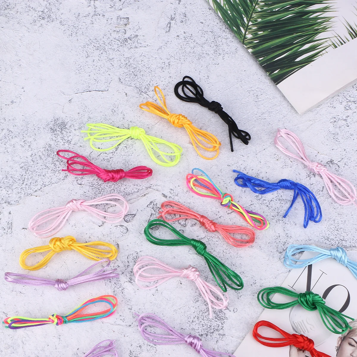 

20Pcs Braiding Rope Colorful Braided Hair Strings Hiphop Hair Tie for Dreadlock Party DIY Accessories Braiding Rope