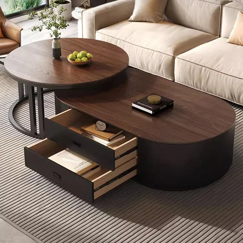 Salon Luxury Coffee Table Nordic Design Storage Coffee Tables Unique Aesthetic Unique Replica Computer Meubles Salon Furniture