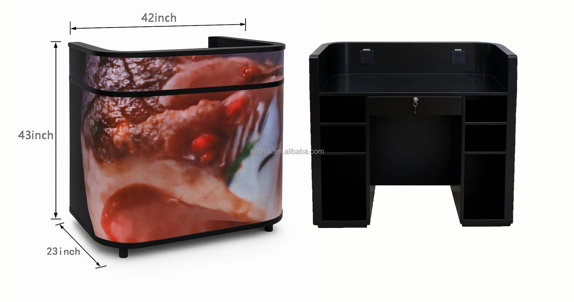 Indoor LED Screen for Nightclub DJ Booths P2.5 GOB LED Module Vibrant Front Desk LED Panel Screen