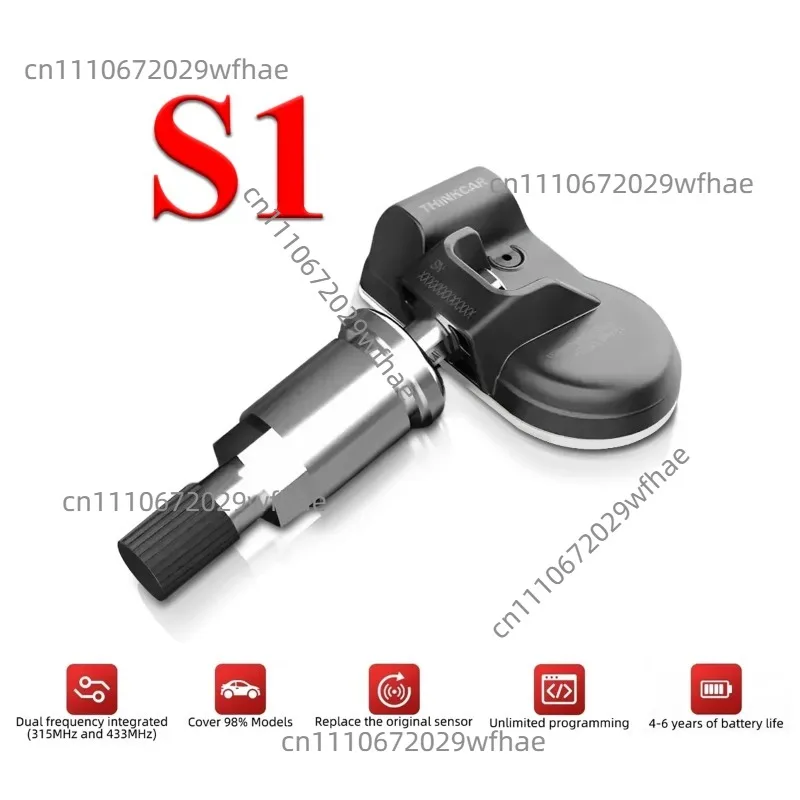 for LANUCH X431 2 in 1 RF-SENSOR Tire Pressure Diagnosis Tool Universal Sensor/THIMKTPMS S1 TPMS 315MHz 433MHz