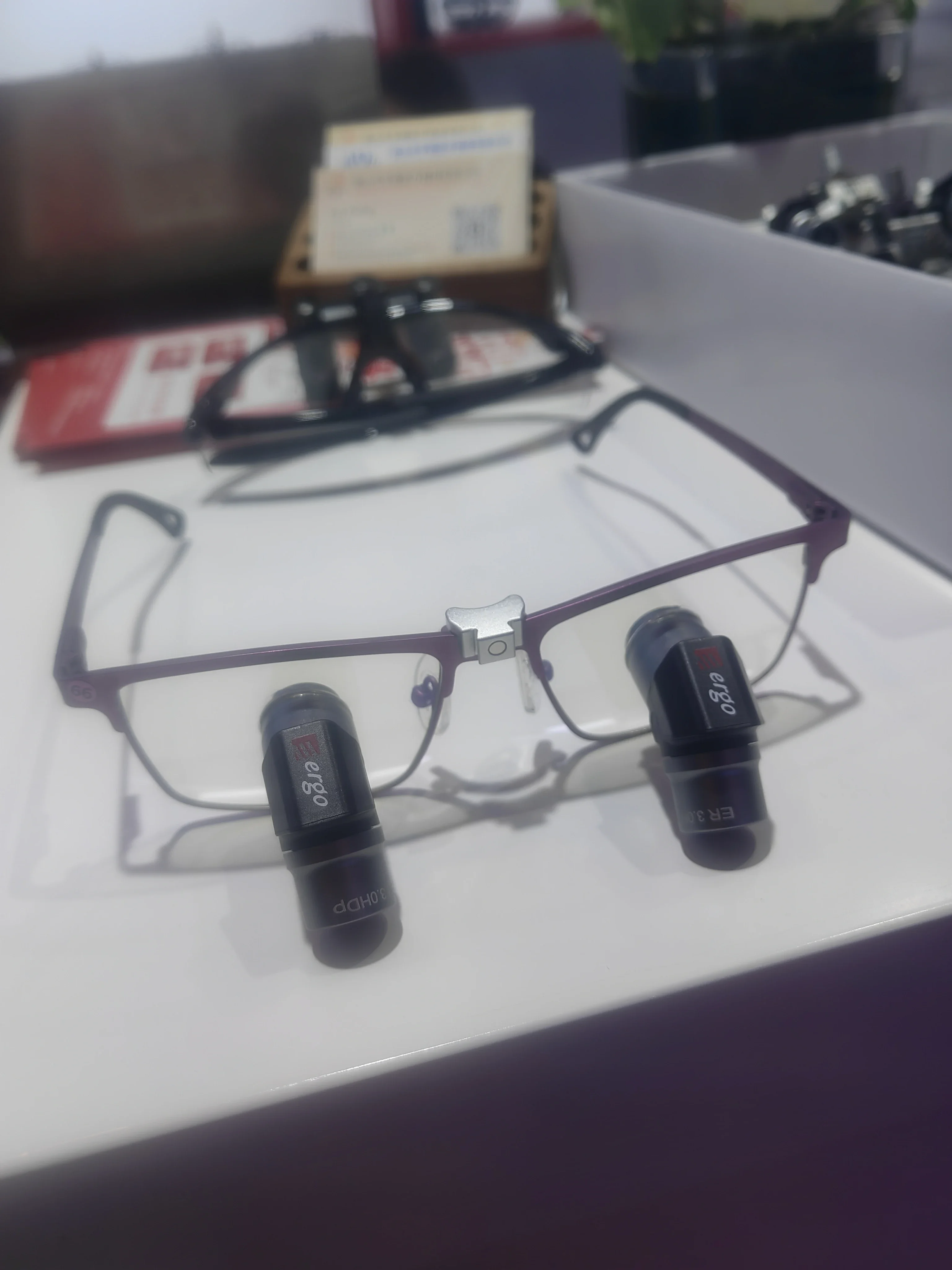 JHZ for Ergo blinds 3x 4x 5xEASYSEE customized Pupil distance customized blinds medical glass
