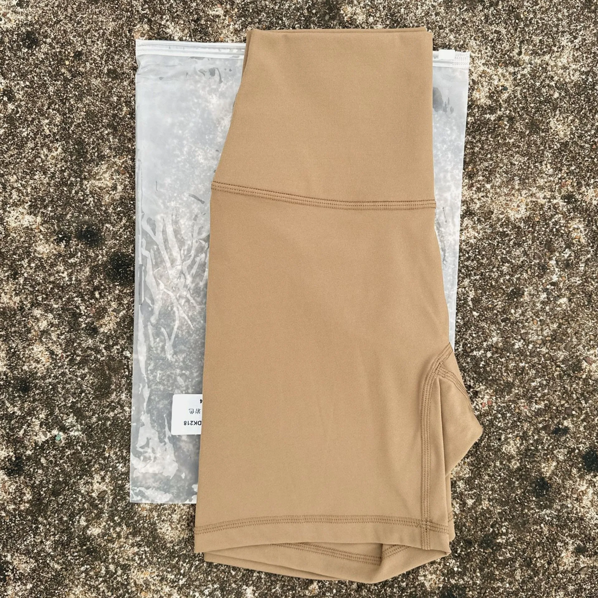 Einfarbig Radfahren Damen Sport Yoga Kurze Leggings Kompressionsunterstützung Schweiß-Weiden Umfassendes Training Joggen Innentasche – Detail 4