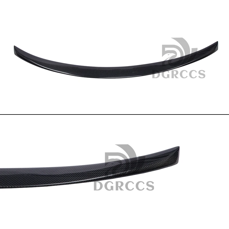 For Infiniti Q60 Q60S US Style Carbon fiber Rear Spoiler Trunk wing 2013-2023 Carbon fiber FRP primer