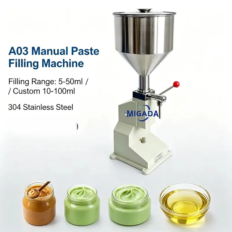 A03 Semi-Automatic Liquid Small Sachet Water Water Filling Machines for Pure Water Juice Beverage Pouch Packaging Machine