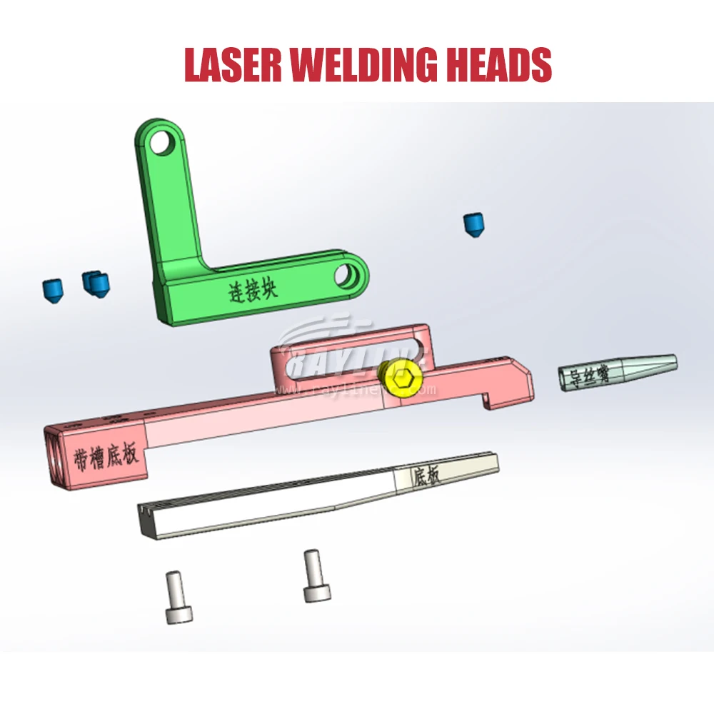 Imagem -03 - Cabeças de Solda Automáticas do Laser de Rayline 1500w Handheld 2000w 3000 Alimentadores Automáticos Industriais do Fio de Amf-a Fibra Handheld