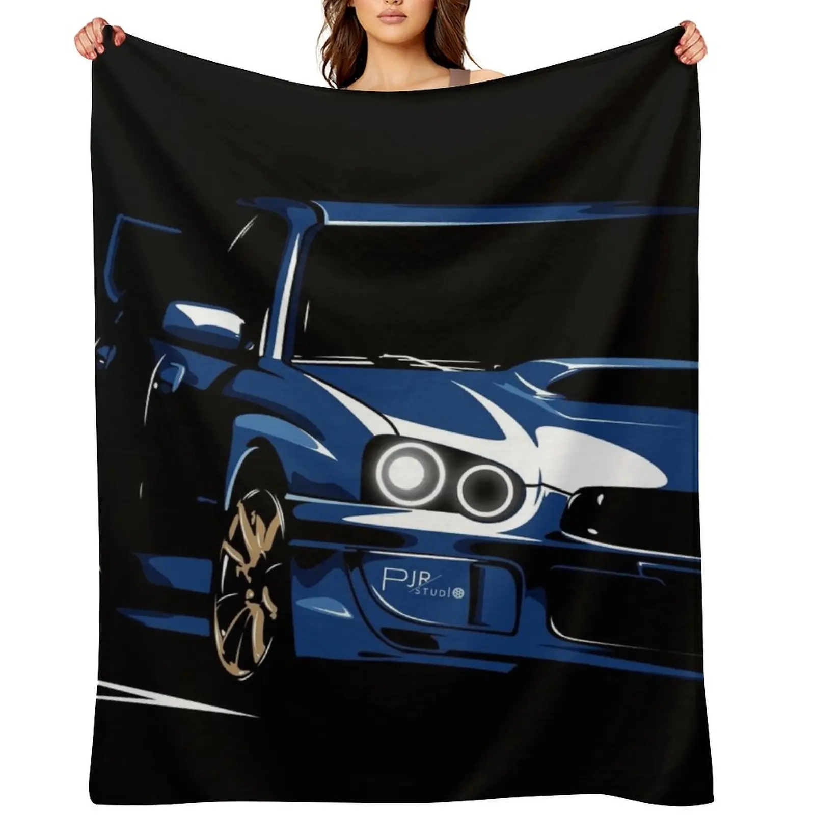 

Impreza Blob eye silhouette Style Throw Blanket for sofa christmas gifts Decorative Beds Cute Plaid Blankets
