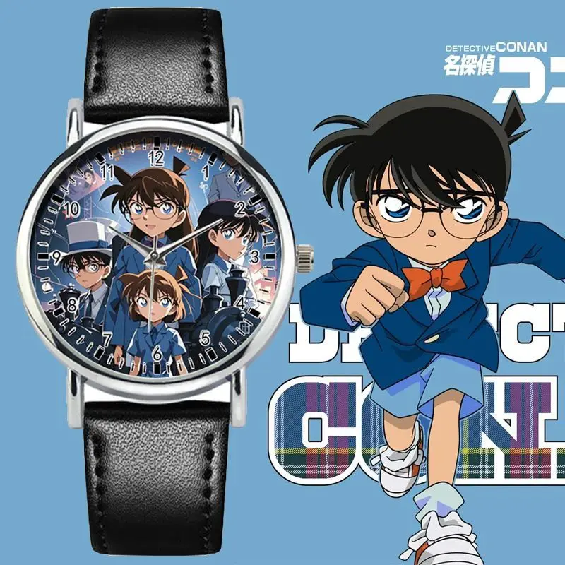 Detective Conan anime perifere horloge cartoon Kaito Kidd creatief trendy cool studentenhorloge als verjaardagscadeau voor vriendje