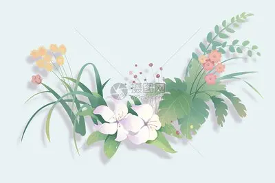 300365-Romantic Floral Hand Paint By Numbers Home Decoration Art