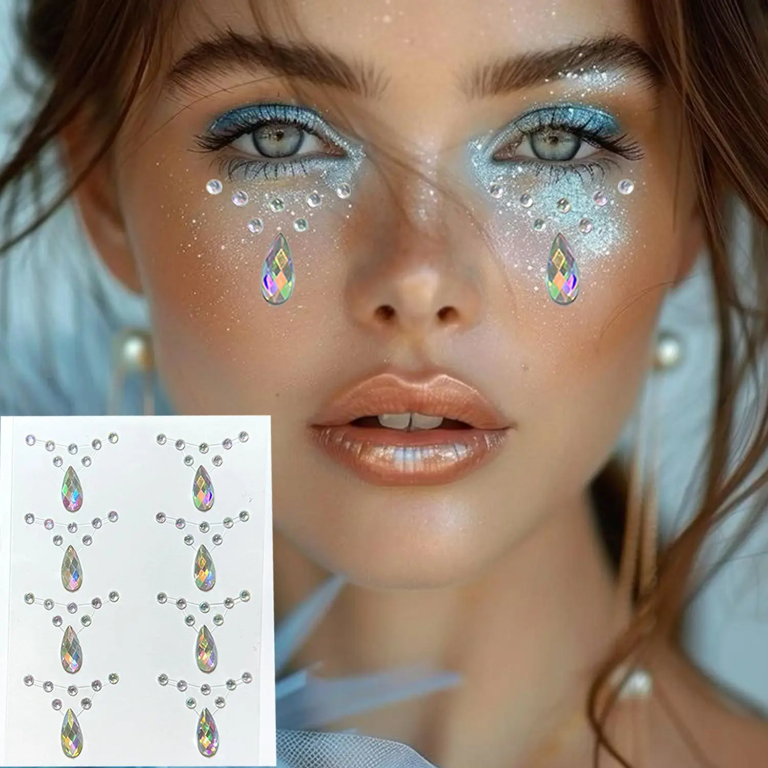 Star Diamond Stickers Acrylic Gem Rhinestone Crystal Self Adhesive Waterproof for Kids DIY Craft Decoration Home Party view 4