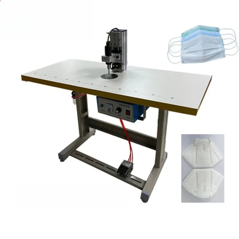Ultrasonic spot welding machine, flat mask N95Kn95 earband welding machine