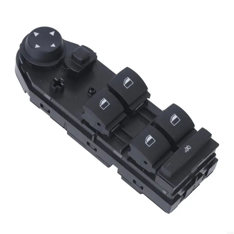 M76E Fenstersteuerungsschalter Ersatz für E83 2004–2010, Vier-Tasten-Fahrertür-Autofensterbaugruppe, Spiegel, ABS-Gehäuse – Detail 10