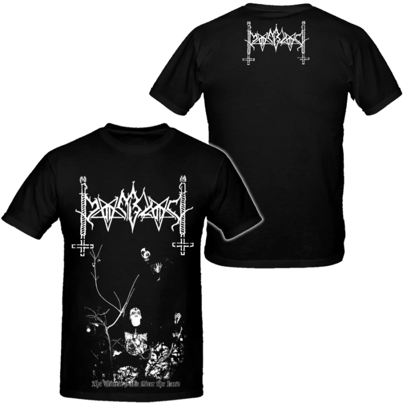 T-shirt unisexe en coton à manches courtes pour homme, style hip-hop et heavy metal, nouvelle collection Moonblood, marque tendance, haut vintage pour l'été