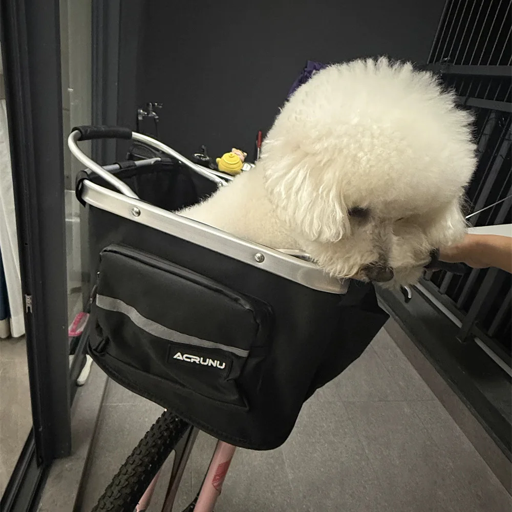 High Quality Transporte Pet Carrying Basket for Small Dogs Portable Puppy Cat Dog Bicycle Carrier Durable mascotas Accessories
