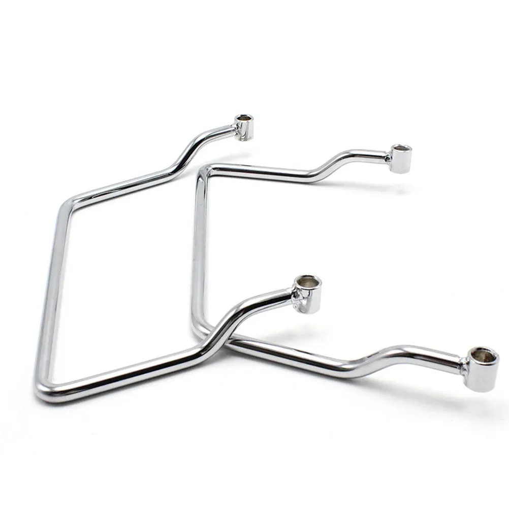 

1 Pair Motorcycle Saddlebag Support Brackets Heavy Duty Side Bag Mounting Bars For Motorcycle Modification Parts Luggage Rack