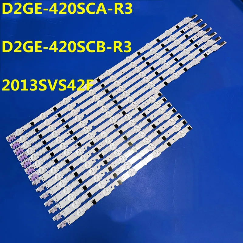 

New 14PCS LED Strip For 2013SVS42F D2GE-420SCB-R3 D2GE-420SCA-R3 BN96-25306A 25307A UE42F5000 UE42F5300 UE42F5500 CY-HF420BGAV1H