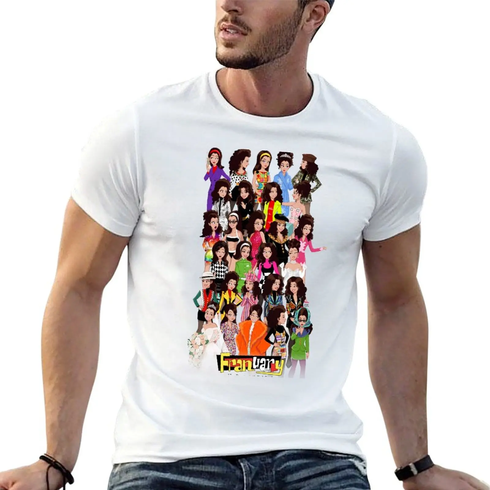 

Fine Fran summer t cotton heavy man shirt t Outfits T-Shirt man shirt 2023