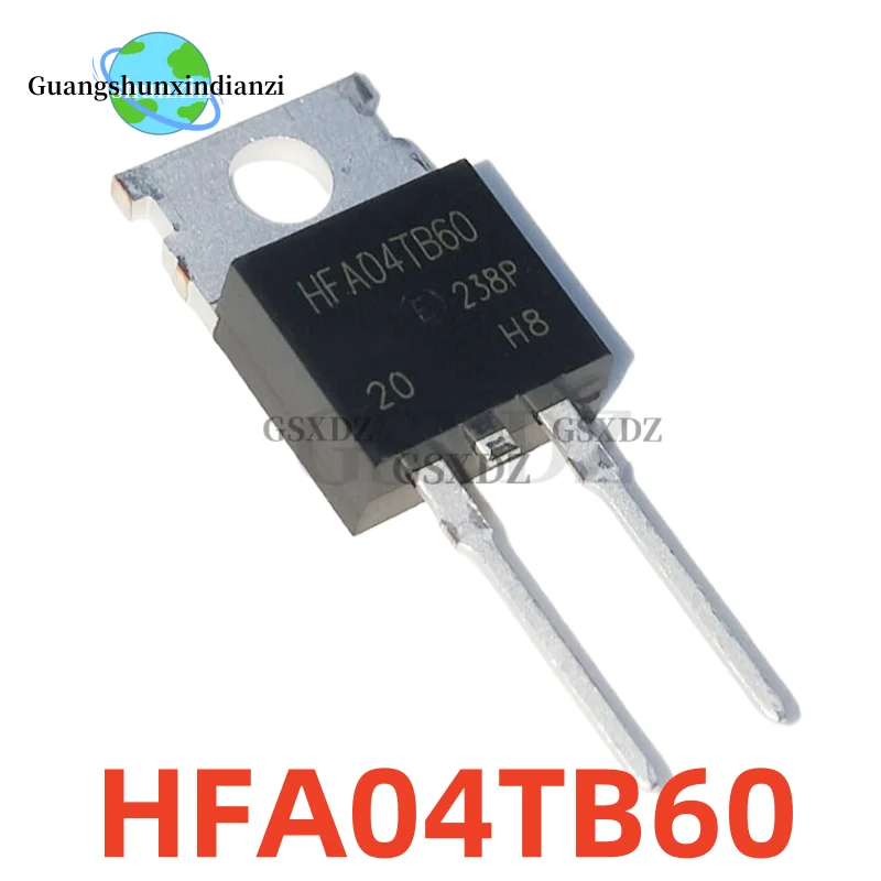 10PCS Brand new HFA04TB60 TO-220-2-pin 4A 600V fast recovery diode in stock direct purchase