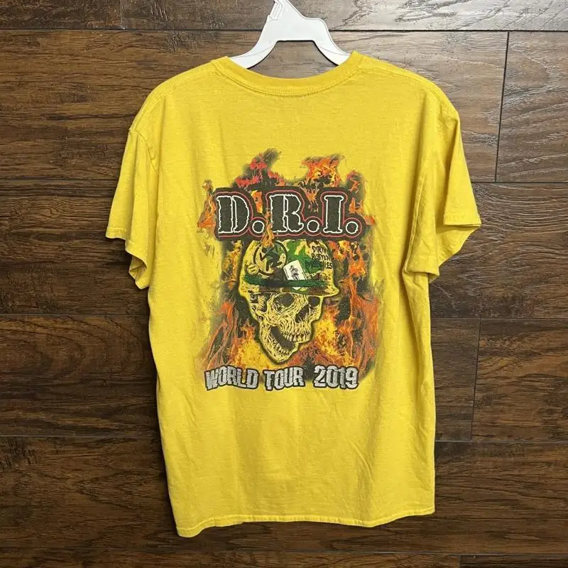 D R I Band T shirt Thrash Zone Dirty Rotten Imbeciles Tour