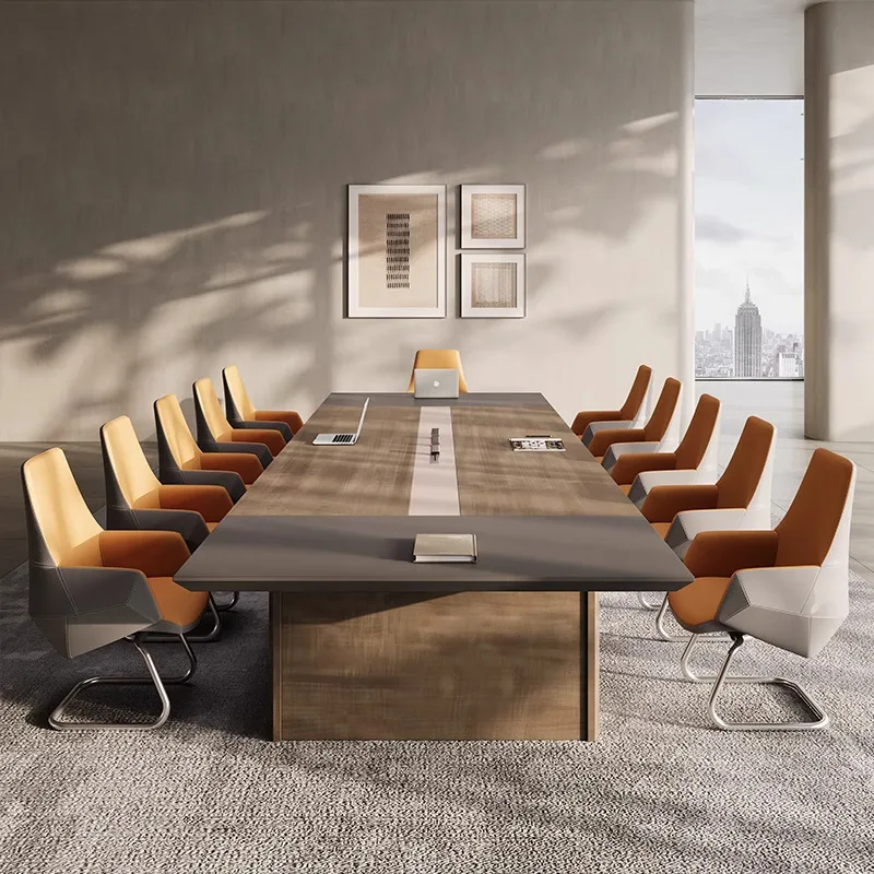 

Стол для переговоров премиум-класса, большой длинный стол для конференц-зала, офисный стол для компании