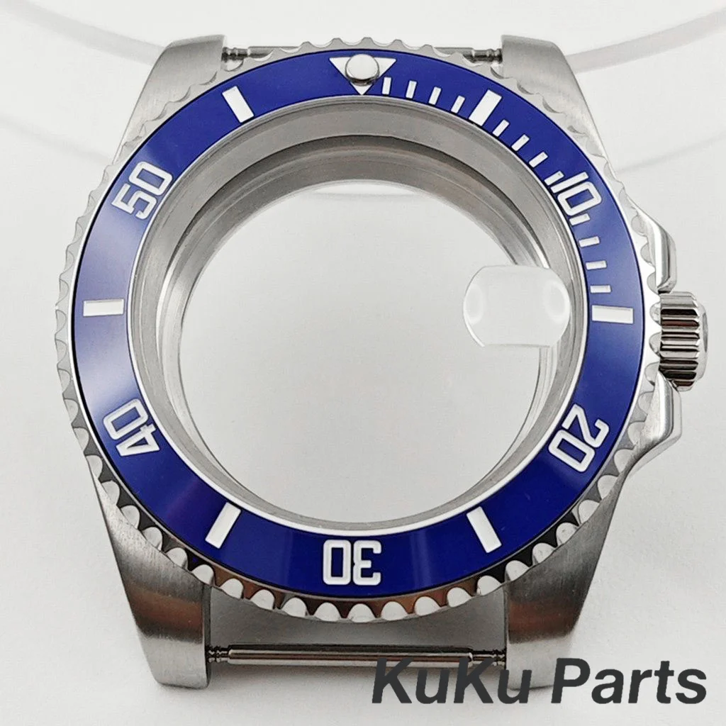 

Детали корпуса Sub Watch 40 мм Корпус NH35 Нержавеющая сталь Сапфировое стекло 100 м Водонепроницаемость для NH34 NH35 NH36 NH38 Механизм 28,5 мм Циферблат