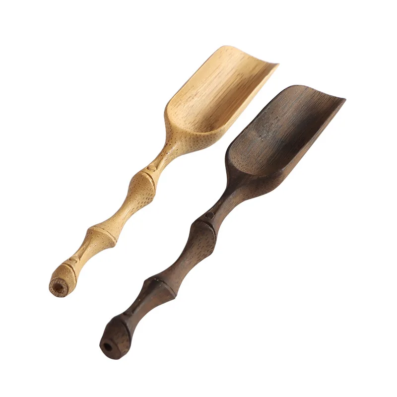 

Handmade bamboo carving tea takes a teaspoon, tea set accessories