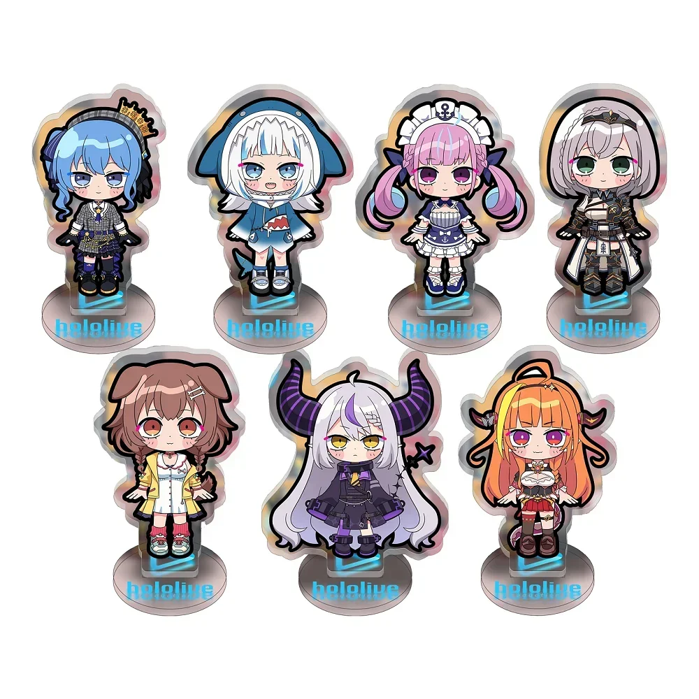 Japan Anime Hololive Acrylic Figure Stand Model, Usada, Pekora, Rushia, Hosimati, Cartoon Pendant, Keychain, Desk Decor, Gift