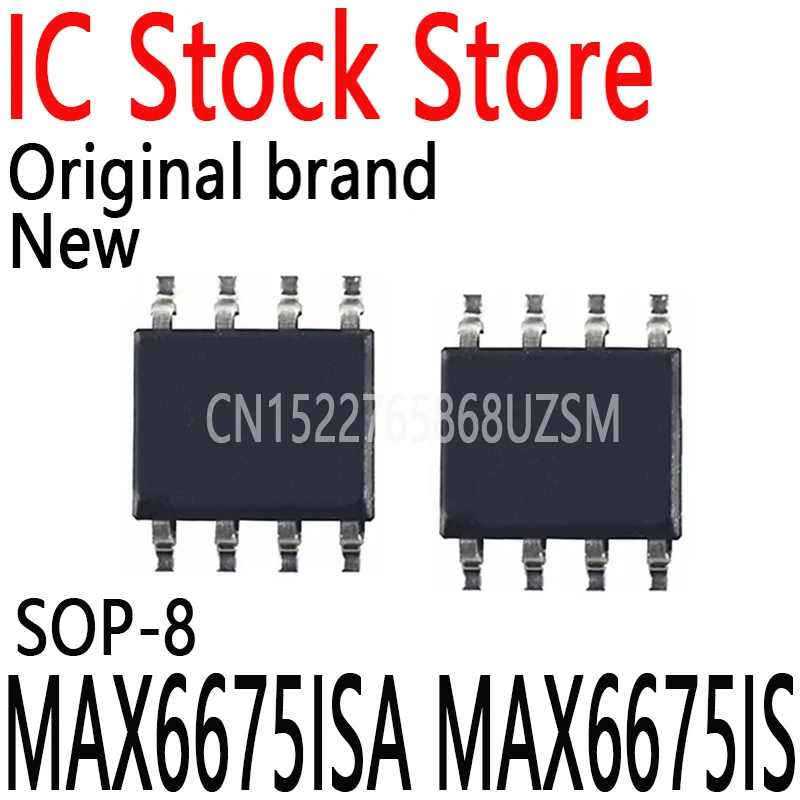 5PCS MAX6675I MAX6675 IC SOP-8 MAX6675ISA+ SOP8 SMD Sensor Temperature to Digital Converter SPI IC Chip MAX6675ISA MAX6675IS