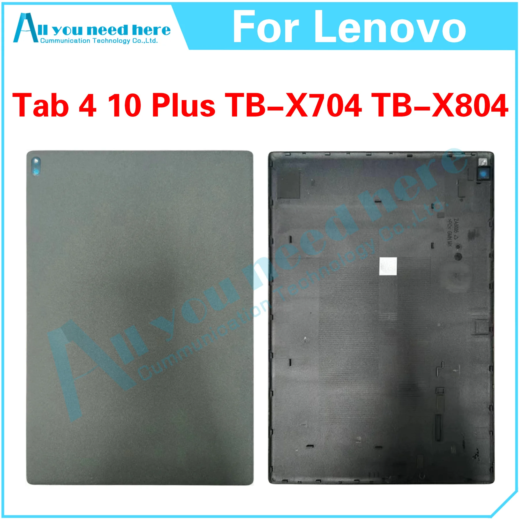 

Для Lenovo Tab 4 10 Plus TB-X704 X704 X804 задняя крышка корпуса батарейного отсека задняя крышка Запасные части