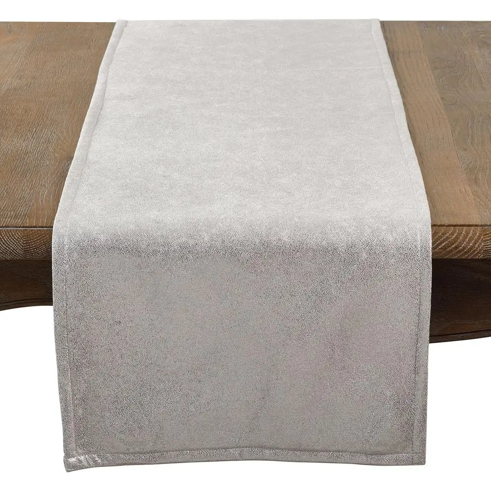 

Shimmering 15 x 108 Silver Evening Event Table Runner