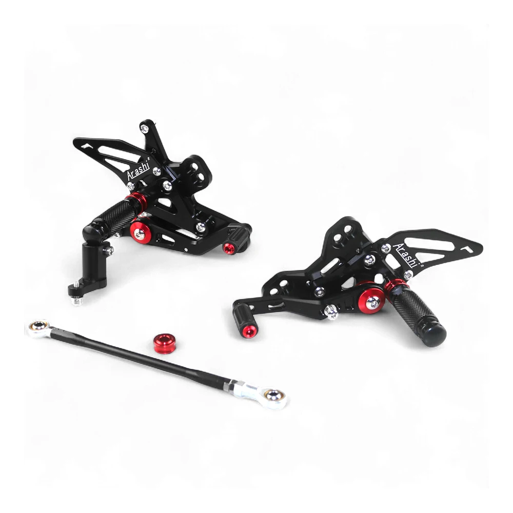 Motorcycle CNC Adjustable Rear Set Foot Rest Rearset For HONDA CB650F CBR650F CB650R CBR650R 2019-2025 Foot Rest