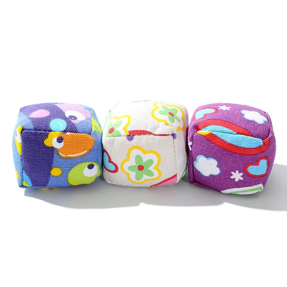 

3pcs Sandbag Kids Throwing Sandbags Children Outdoor Indoor Play Round Sand Bag For Sports Throwing Sandbag Supplies