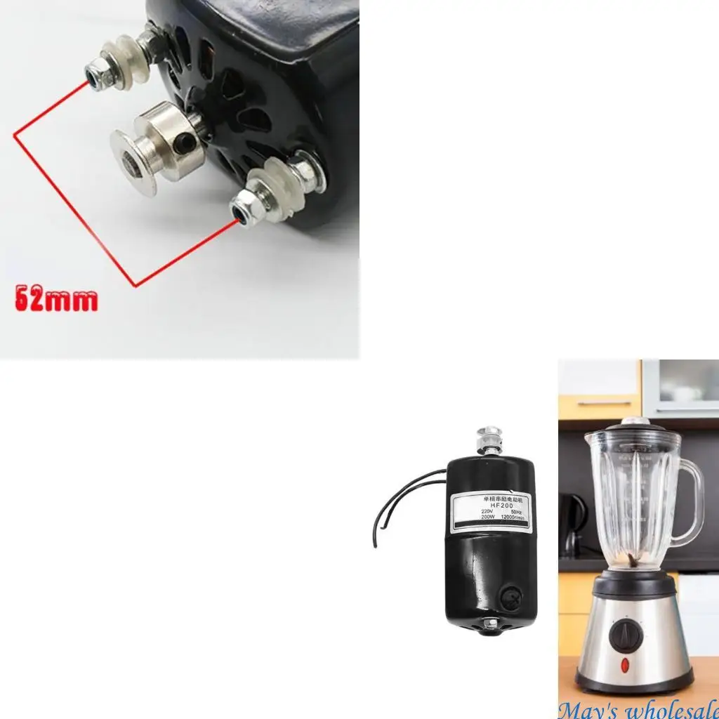 Copper Vertical Cut Machine Motor Replacement 200W Clockwise Rotation Motor 448A