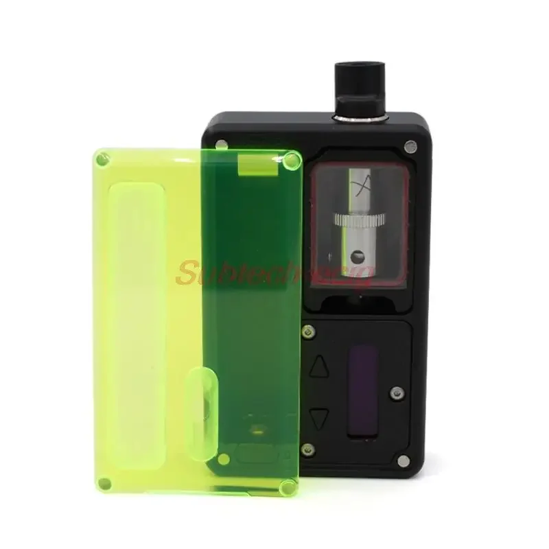 

New Arrival SXK Made Acrylic Fluorescence Panels Doors Frosted for BB Box Mod Billet Box V4 Box Mod Green Transparent Colors