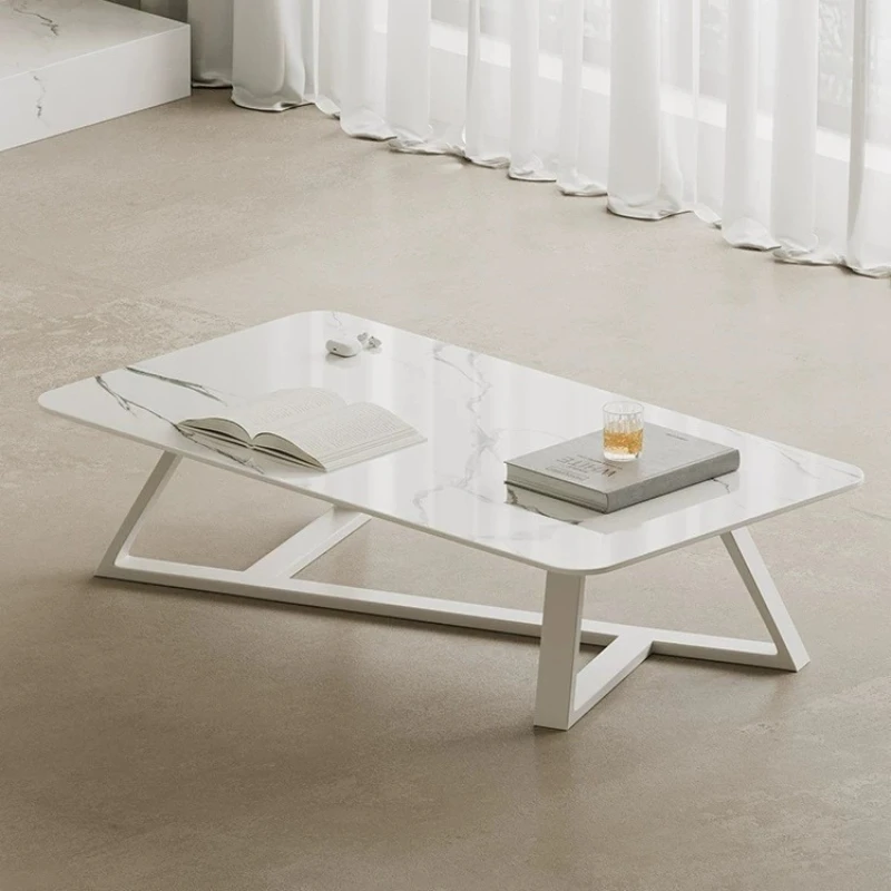

Household low table Modern balcony Square meeting table Commercial tea table Small apartment simple rental house