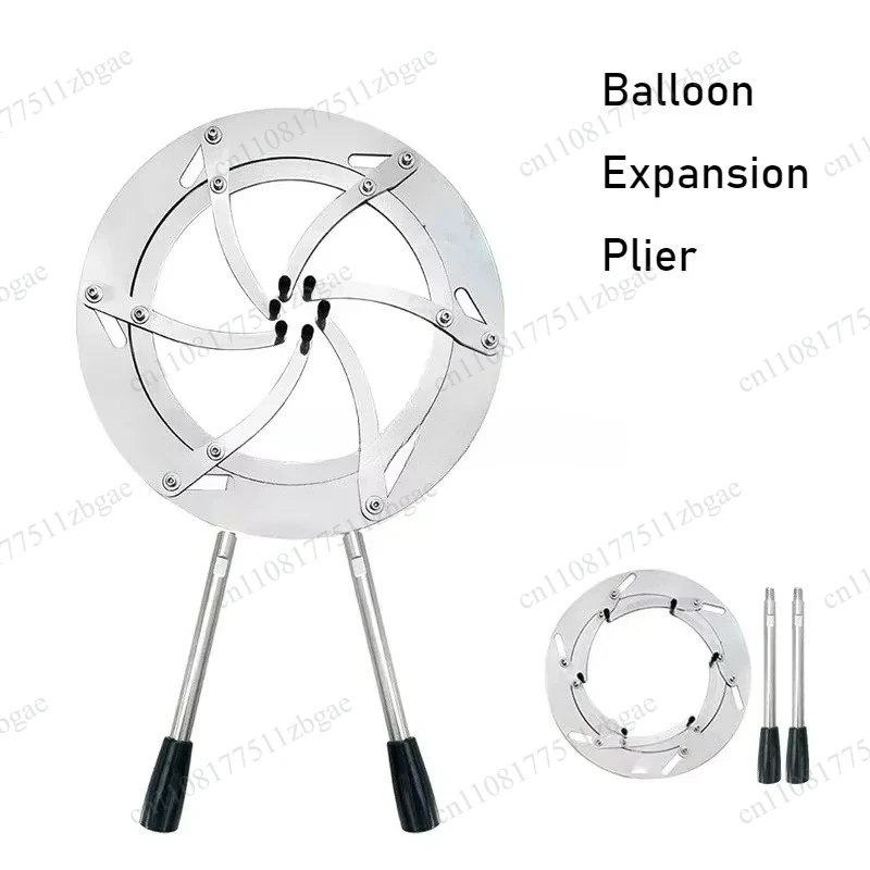 Circular Stainless Steel Balloon Expansion Pliers DIY Balloon Filling Tool Wedding Birthday Party Decor