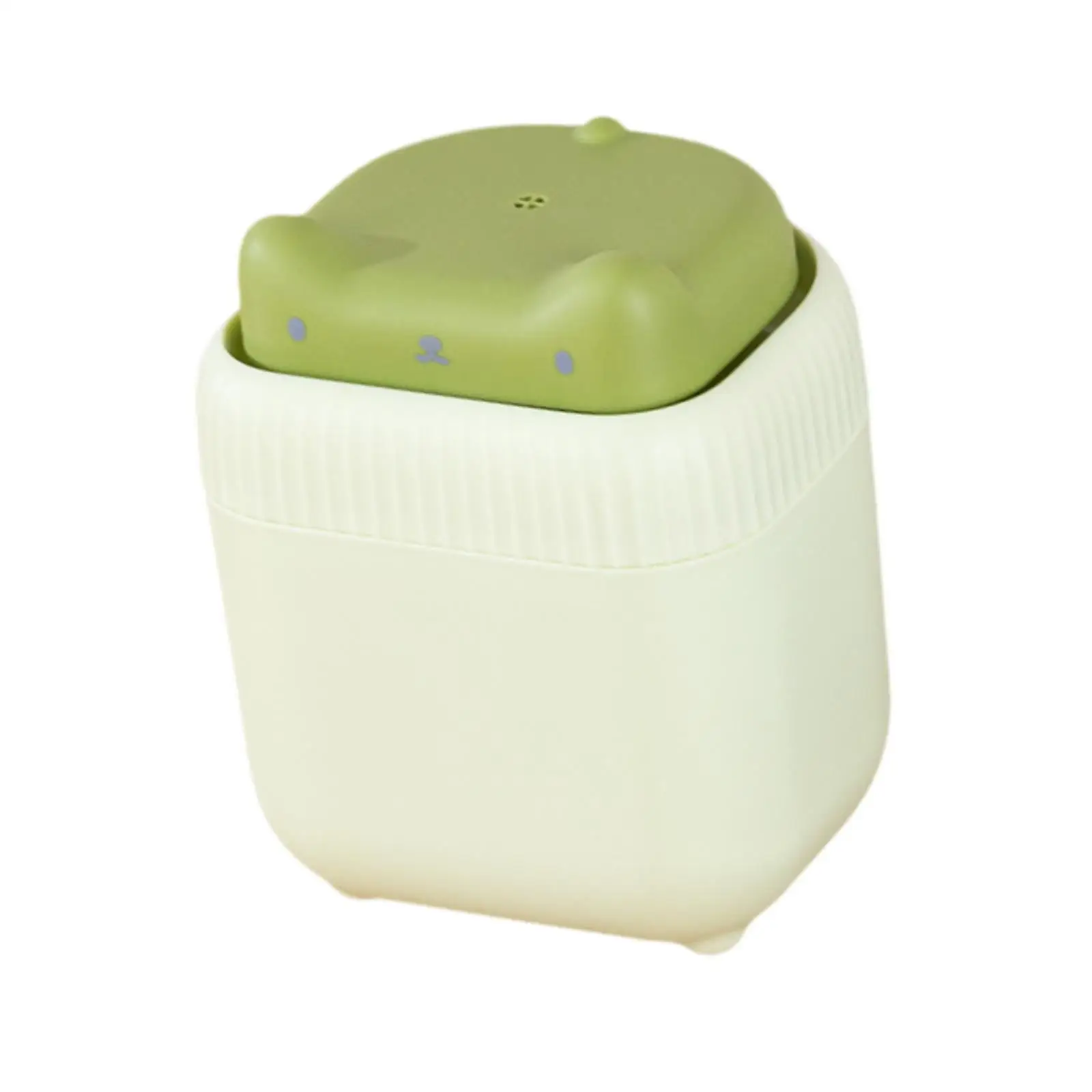 Plastic Kitchen Soap Dispenser Sponge Dish Holder Countertop Organizer Cute Liquid Pump Bottle for Daily Cleaning