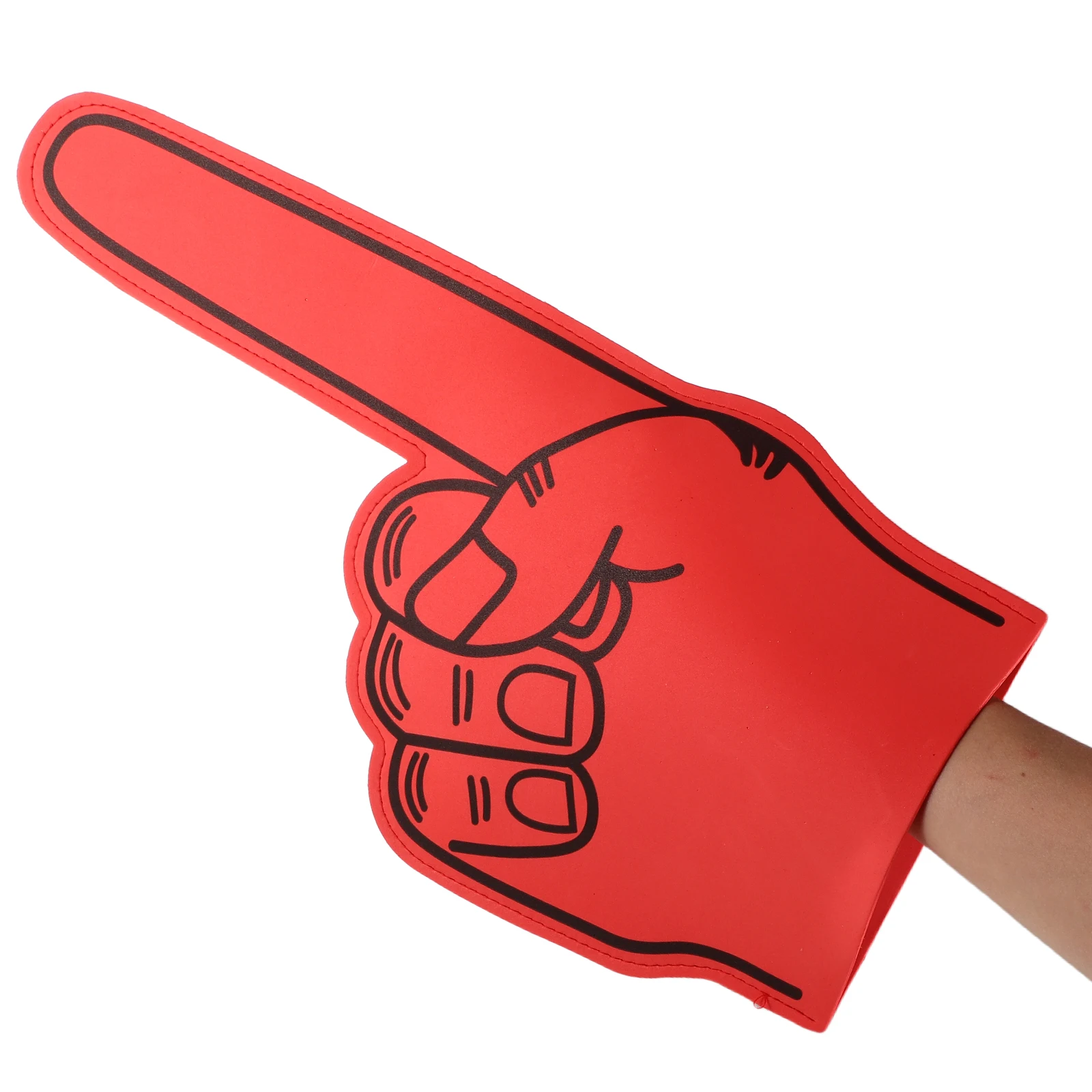 

4Pcs Eva Foam Fingers Oversized Hand Props Sports Cheerleading Event Accessories Cheering Fingers Team Spirit Hand