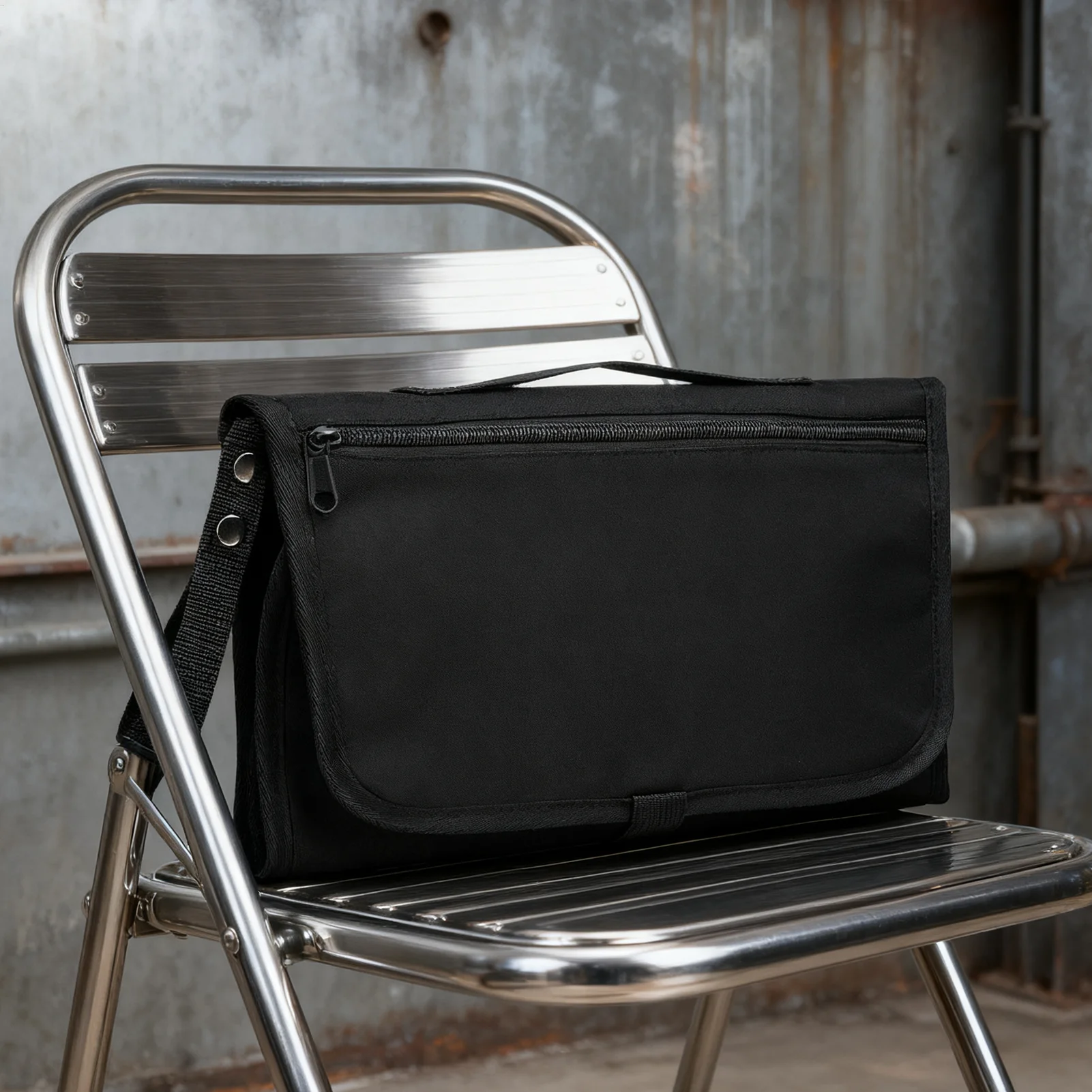 حقيبة حفاضات ذات سعة كبيرة حقيبة حفاضات أطفال مقاومة للماء مع وسادة تغيير الحفاضات للسفر اليومي على الشاطئ والرحلات القصيرة والنزهات العائلية #3