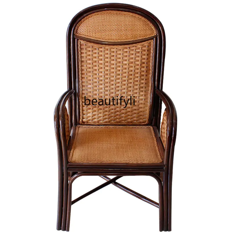 

Agate Rattan High Back Executive Chair Chair for Middle and Senior Grades Office Study Business Computer Office Rattan Chair