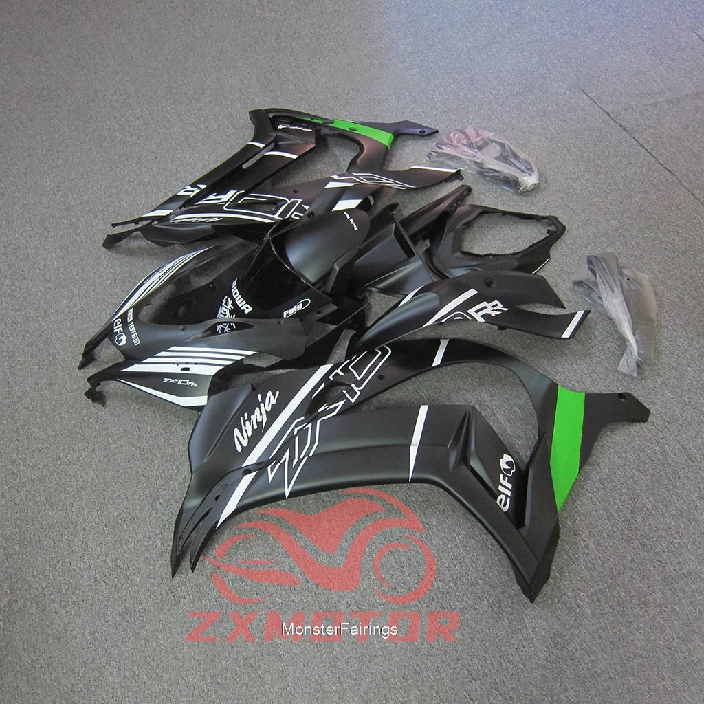 

For Ninja Ninja ZX10R 16 17 18 ABS Fairing Kit ZX-10R 2016 2017 2108 Plastic Part Body Set Motorcycle Bodywork Fairings