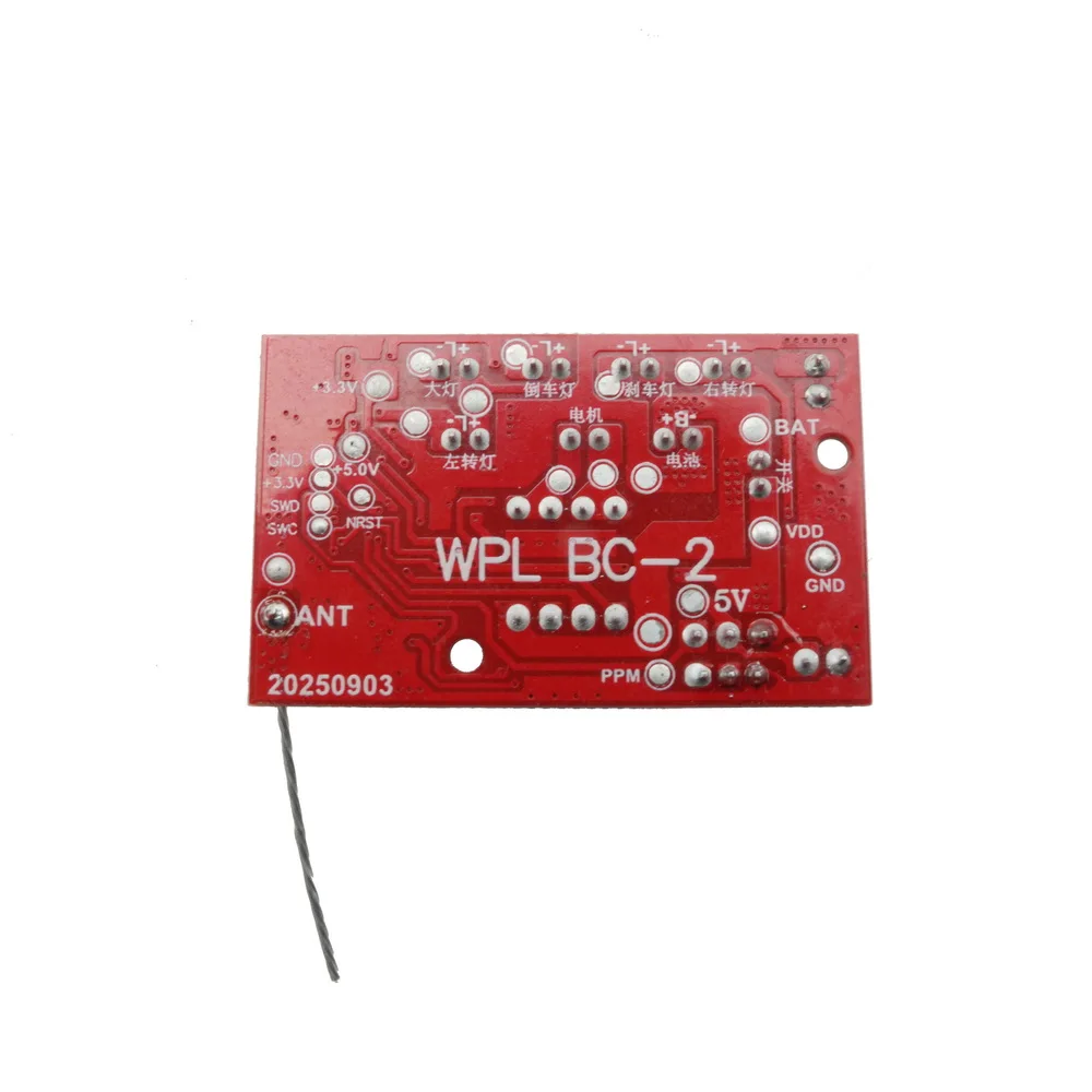 Para wpl c84 c94 2.4g escala completa placa principal receptor placa de circuito rc carro peças reposição acessórios