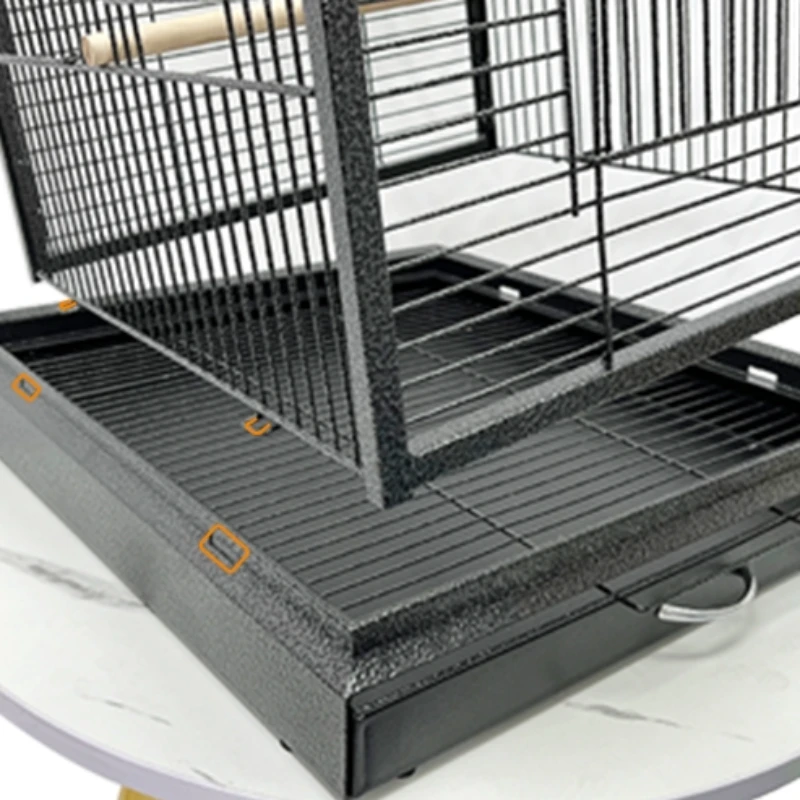 Luxury Large Metal Bird Cages Budgie Canary Outdoors Breeding Bird Cages Quail Southe Park Cage Oiseau Birds Supplies WZ50BC